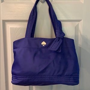 Late Spade Nylon Purse